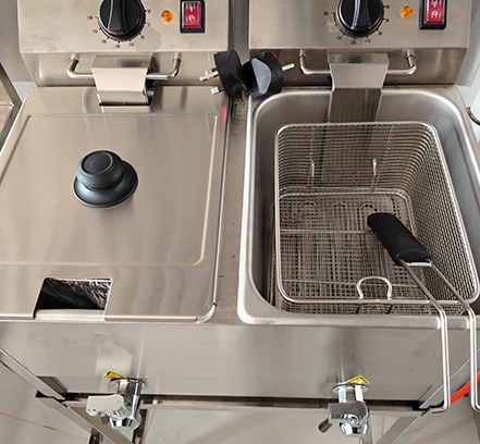 electric deep fryer 8l double tanks for sale in colombo sri lanka