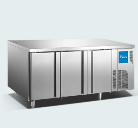 industrial three doors undercounter chiller for sale in colombo sri lanka