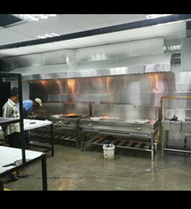 stainless steel kitchen canopy fabricator in sri-lanka