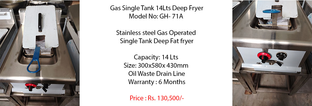 14L single deep fryers for sale in sri lanka
