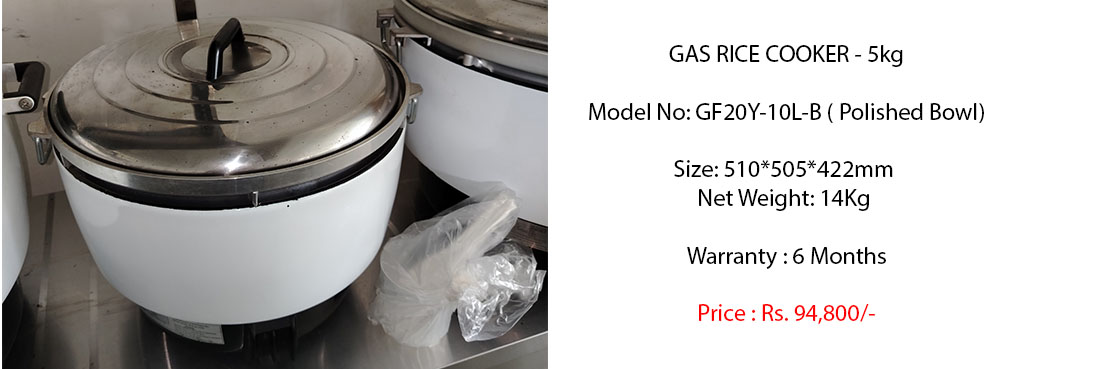 gas rice cookers 5kg for sale in sri lanka