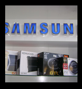 Samsung brand Light Board Sri Lanka, fabricator installation in sri lanka