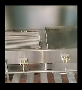 stainless steel gas charcoal bbq, grill, gridle plate, kottu plate, kottu stove, kottu cooker fabricator installation in sri lanka