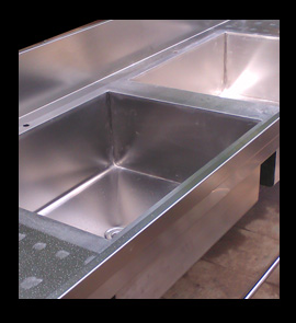 stainless steel commercial sink, kitchen sink, handwash sink, sink bowl fabricator installation in sri lanka