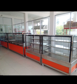 stainless steel food display, pastry cupboards in sri-lanka