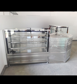 stainless steel food display, pastry cupboards in sri-lanka, stainless steel cashier counters in sri Lanka