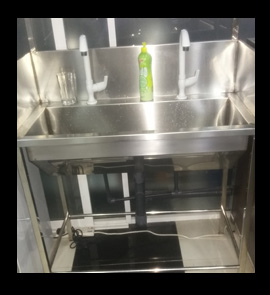 stainless steel commercial sink, kitchen sink, handwash sink, sink bowl fabricator installation in sri lanka