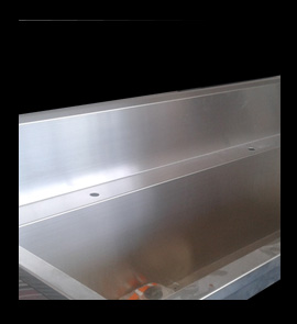 stainless steel commercial sink, kitchen sink, handwash sink, sink bowl fabricator installation in sri lanka