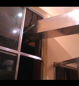 stainless steel kitchen canopy fabricator in sri-lanka