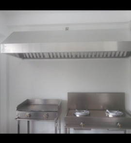 stainless steel kitchen canopy fabricator in sri-lanka