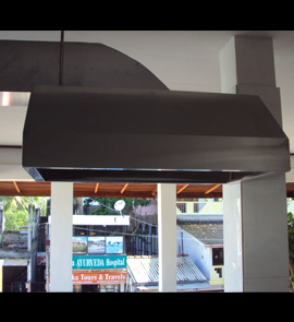 stainless steel kitchen canopy fabricator in sri-lanka