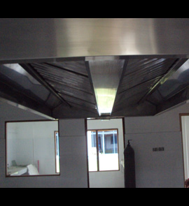 stainless steel kitchen canopy fabricator in sri-lanka