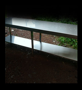 Stainless Steel Food Prep Tables, Stainless Steel Work Tables, Food Prep Tables, Stainless Steel Tables, Kitchen Work Tables manufacturer in sri lanka fabricator installation in sri lanka
