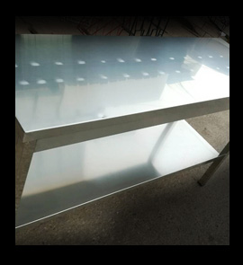 Stainless Steel Food Prep Tables, Stainless Steel Work Tables, Food Prep Tables, Stainless Steel Tables, Kitchen Work Tables manufacturer in sri lanka fabricator installation in sri lanka